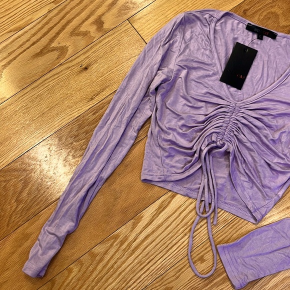 WILD CAT cinch front cropped top - Picture 3 of 7